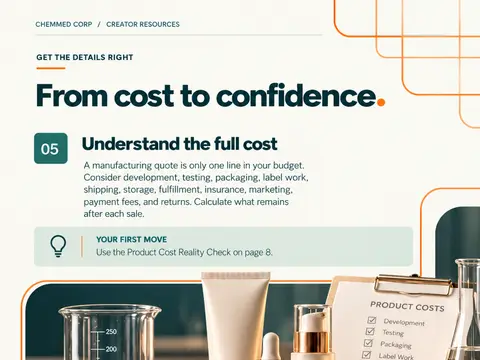 Glimpse of page 5, From cost to confidence